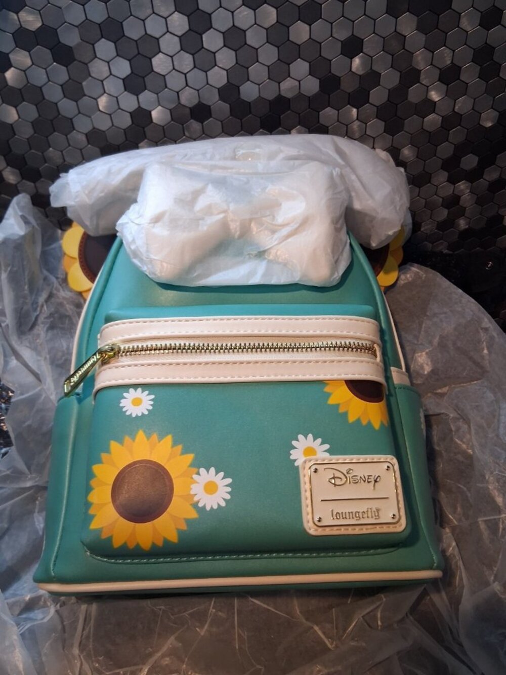 Loungefly Disney Minnie Mouse Sunflower Daisy Mini Backpack WDBK1740 NWT